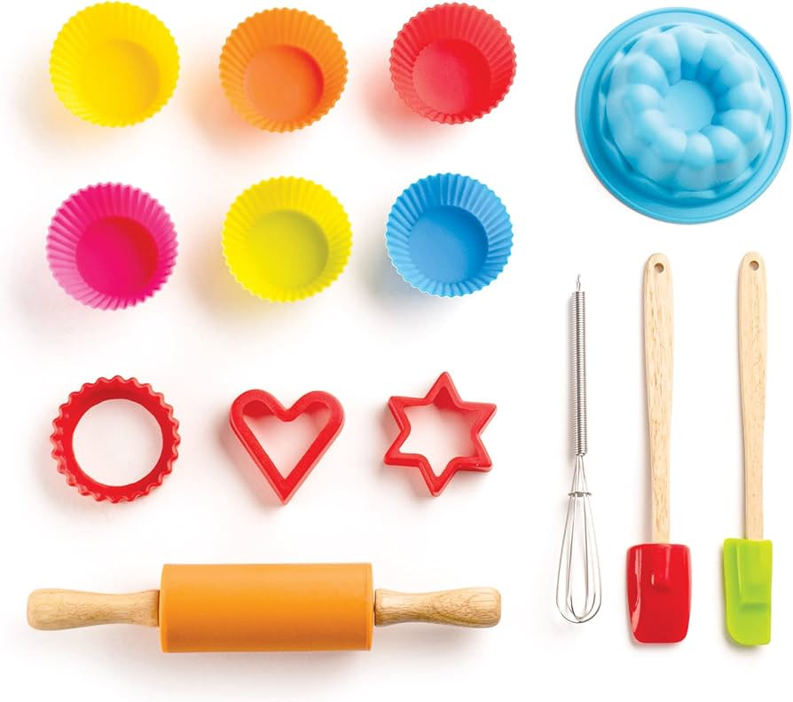 Mrs. Anderson’s Baking Kids Baking Set, Food Safe, Professional Materials, 14-Piece Set | Amazon (US)