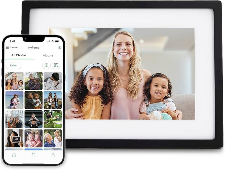 Skylight Digital Picture Frame - WiFi Enabled with Load from Phone Capability, Touch Screen Digit... | Amazon (US)