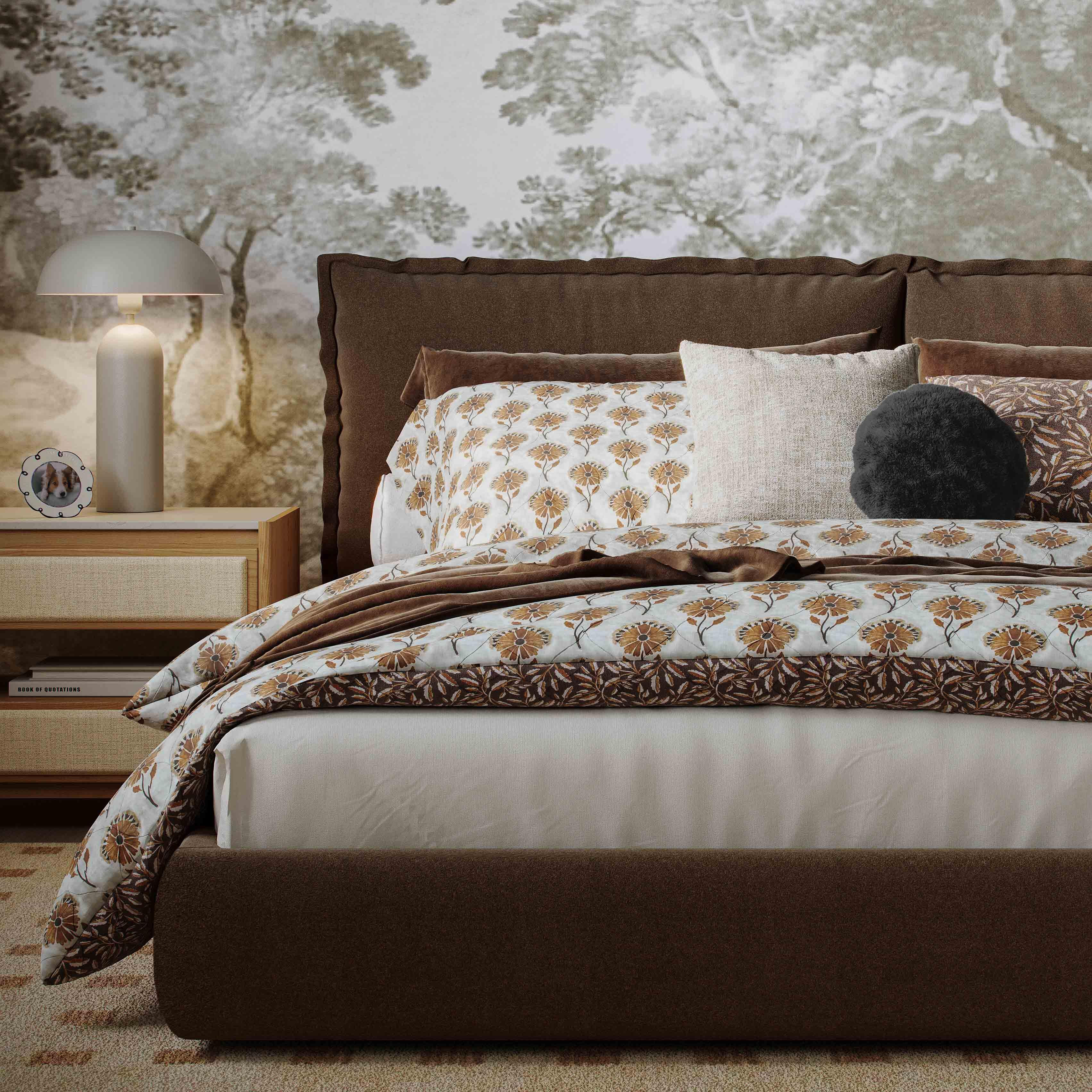 TOV Furniture Mel Queen Upholstered Bed | Ashley | Ashley