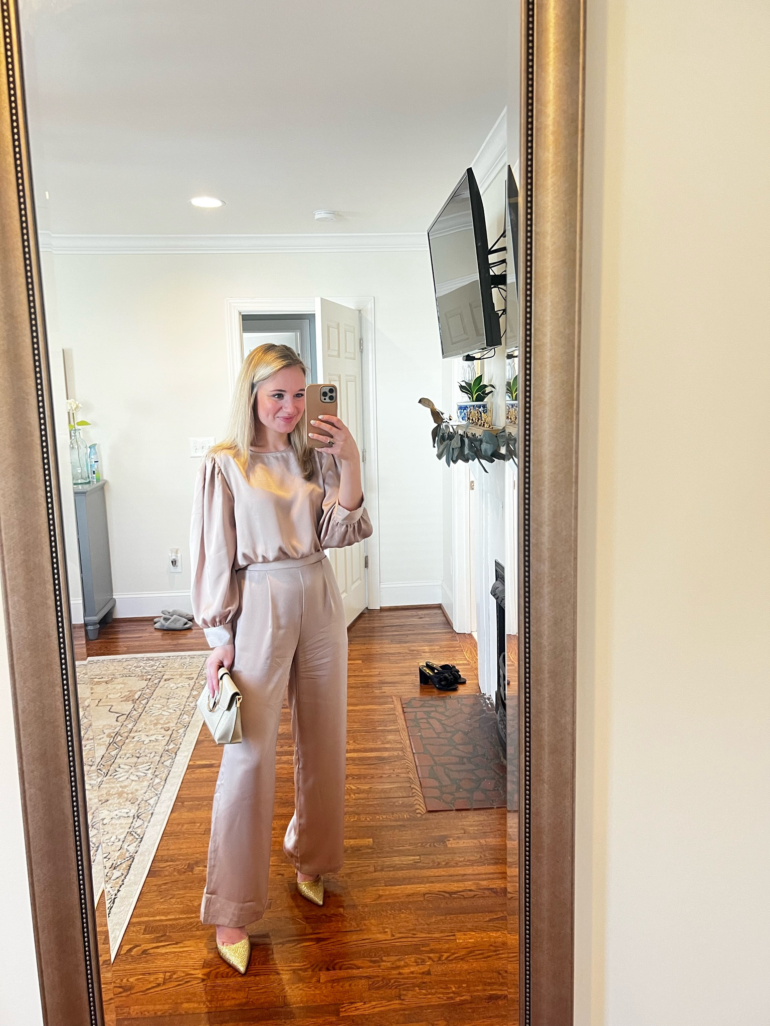 Amazon satin set // runs true to size! Wearing a size small 

#LTKunder50 #LTKstyletip #LTKworkwear