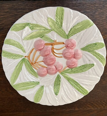 Shafford Fruit DuJour Plate 1987 Cherries Excellent Used Condition 8\u201d Vint. | eBay | eBay US