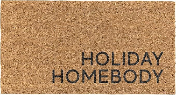 Santa Barbara Design Studio Holiday Coir Fiber Door Mat, 30 x 10-Inch, Homebody | Amazon (US)