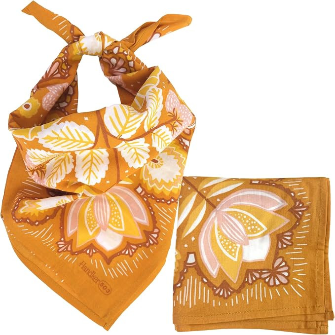 Bandana Cotton Hair Scarf & Head Bandanas for Women & Men - 22"x22" | Unisex Head Scarf & Hair Ba... | Amazon (US)
