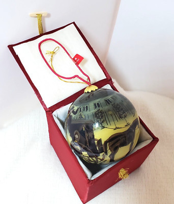 Vintage Christmas Ornament "The Plaza 1999" NY Plaza Hotel Limited Edition | eBay US