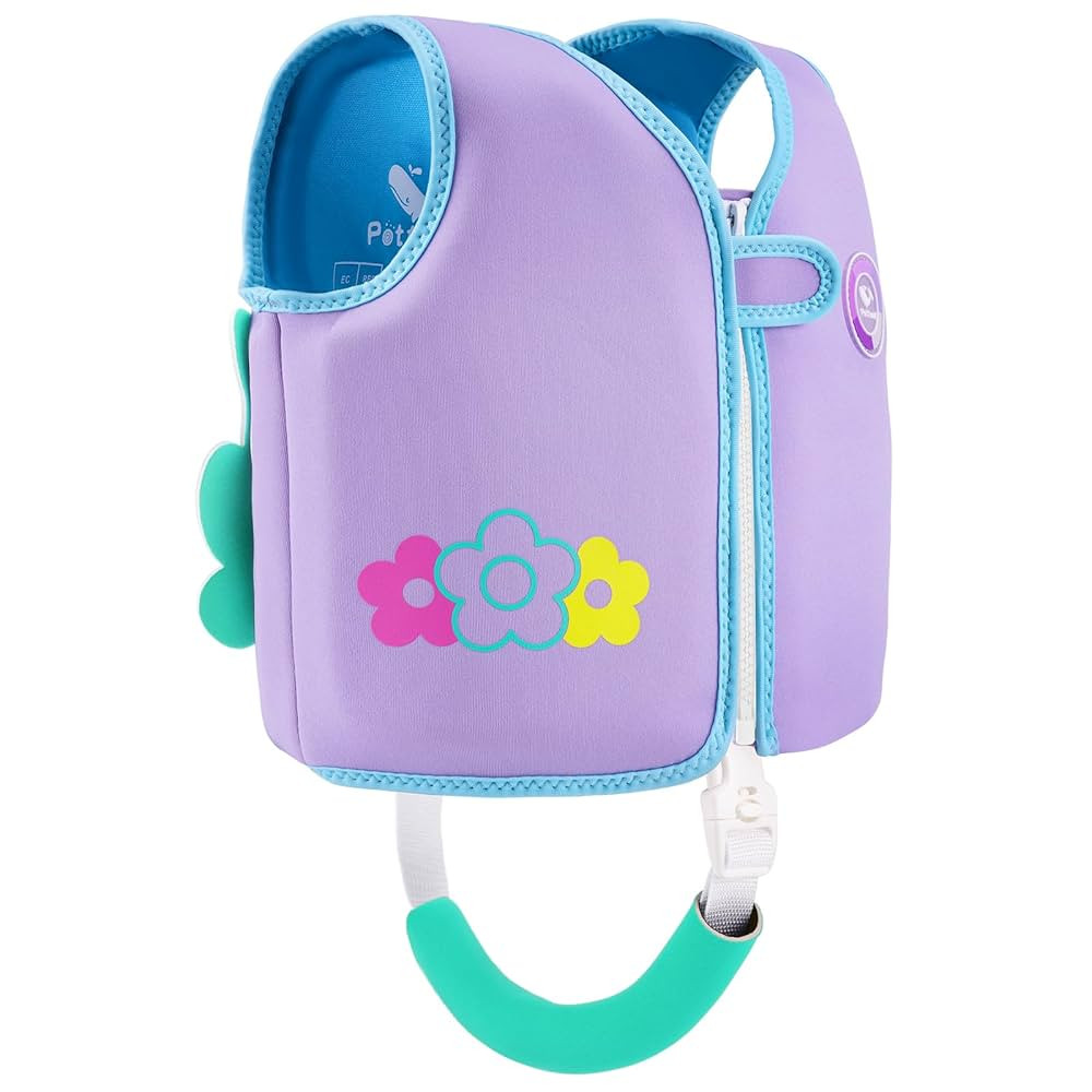 Pottwal Swim Vest for Kids - Swim Jacket for 1-2 Years (24-33LBS) - Buoyancy Aid Made of Neoprene... | Amazon (US)