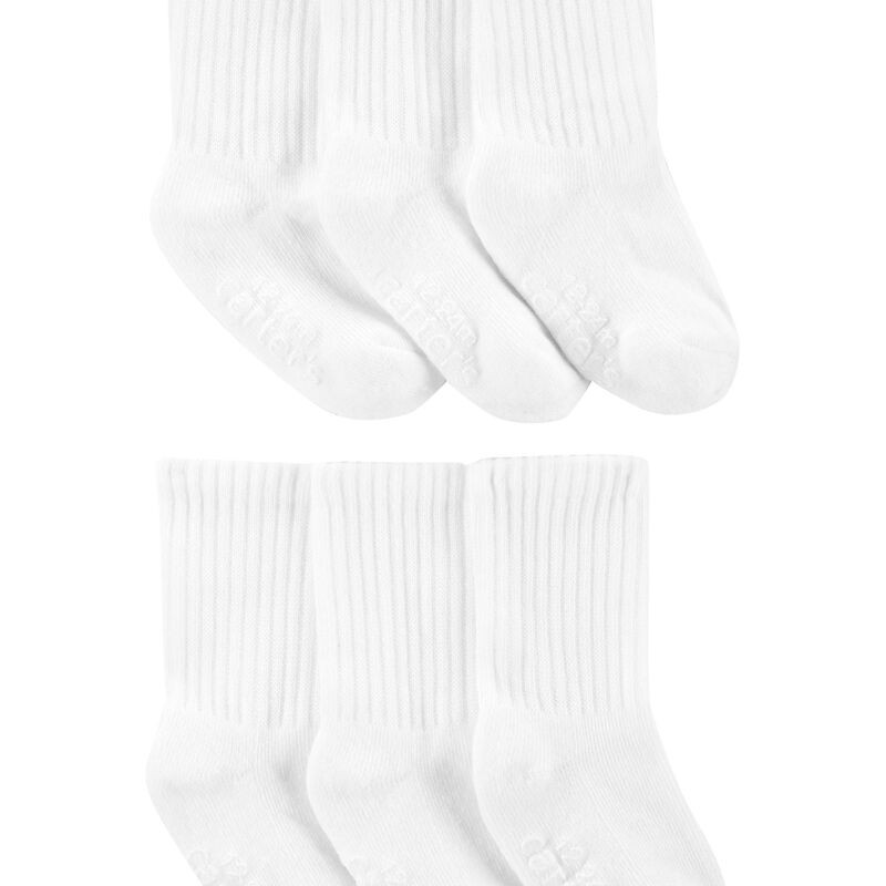 Baby 6-Pack Crew Socks | Carter's