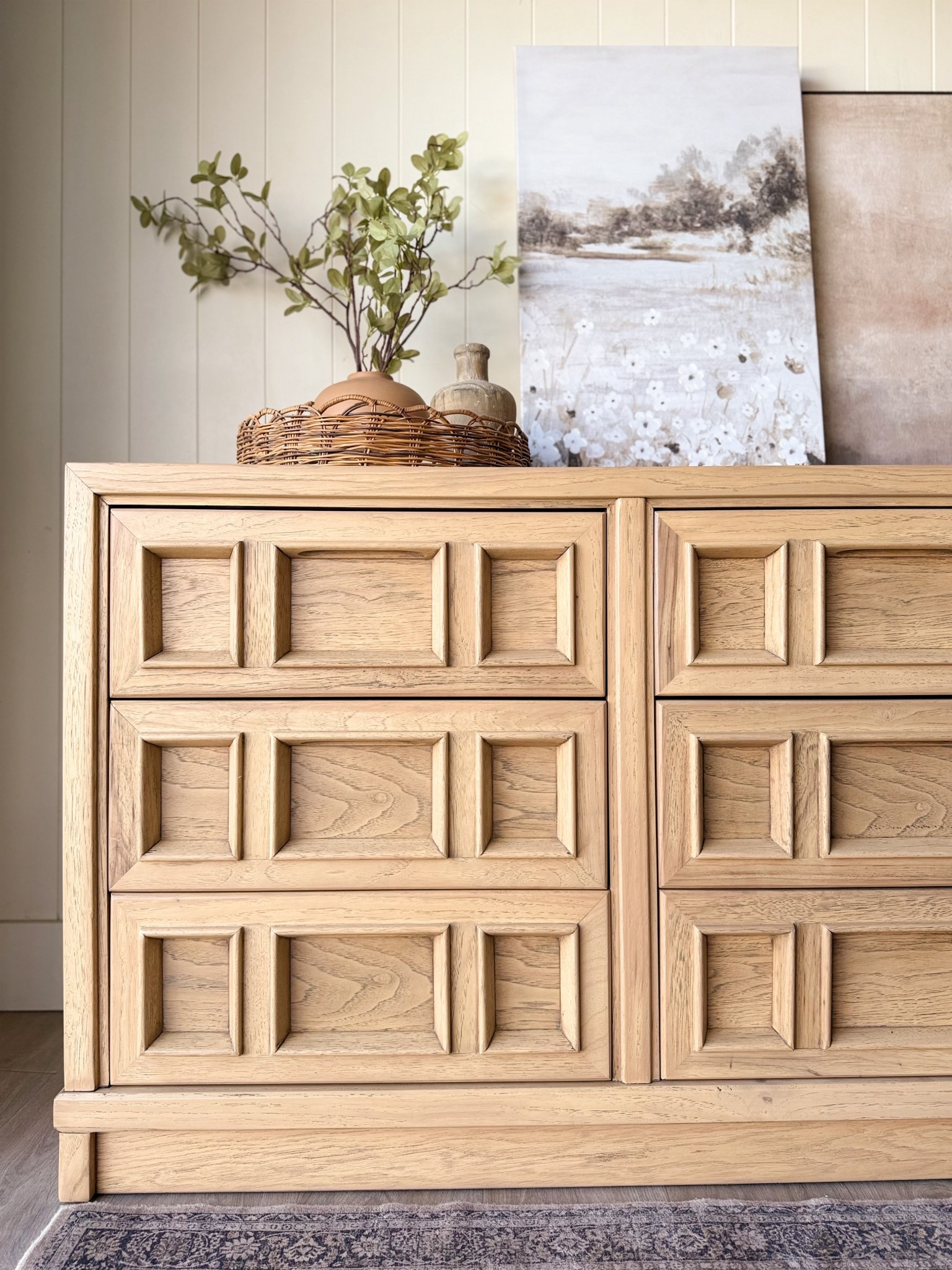 Drexel dresser makeover 