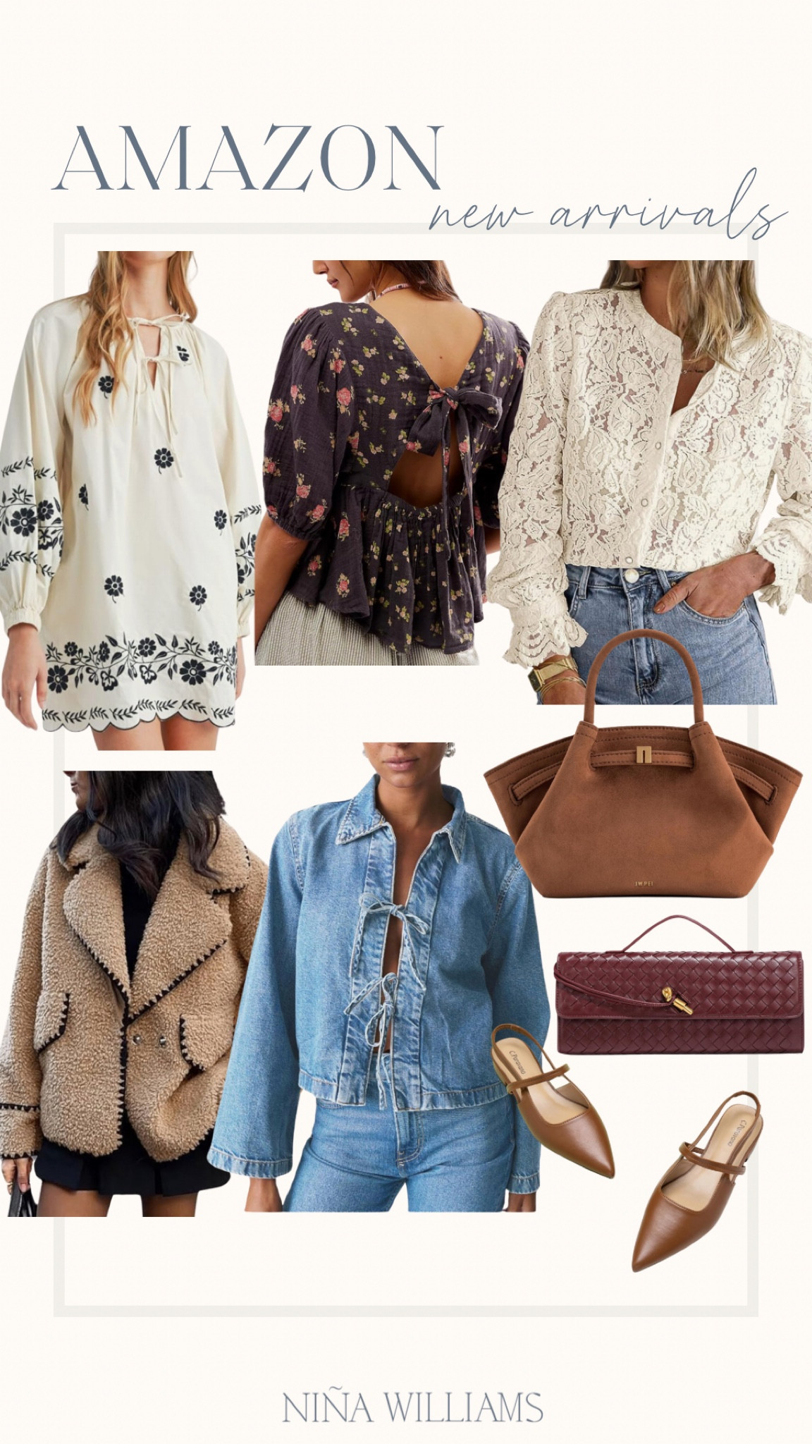 Amazon new arrivals!  Fall fashion - fall outfits - fall jacket - fall wedding guest dress - fall accessories 

#LTKItBag #LTKWedding #LTKFindsUnder100