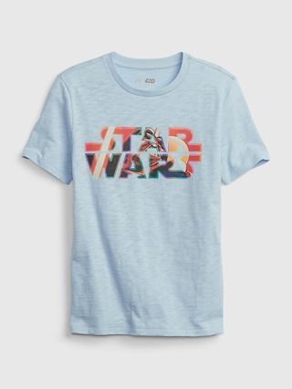 GapKids | Star Wars™ 100% Organic Cotton Interactive Graphic T-Shirt | Gap (US)