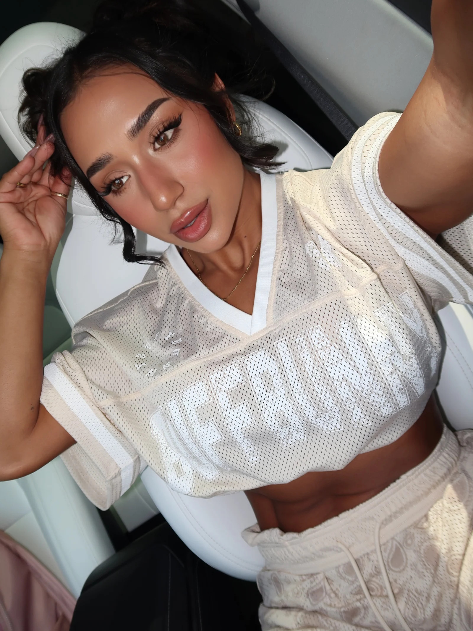Iconic Mesh Jersey - Rose Water | Buffbunny Collection