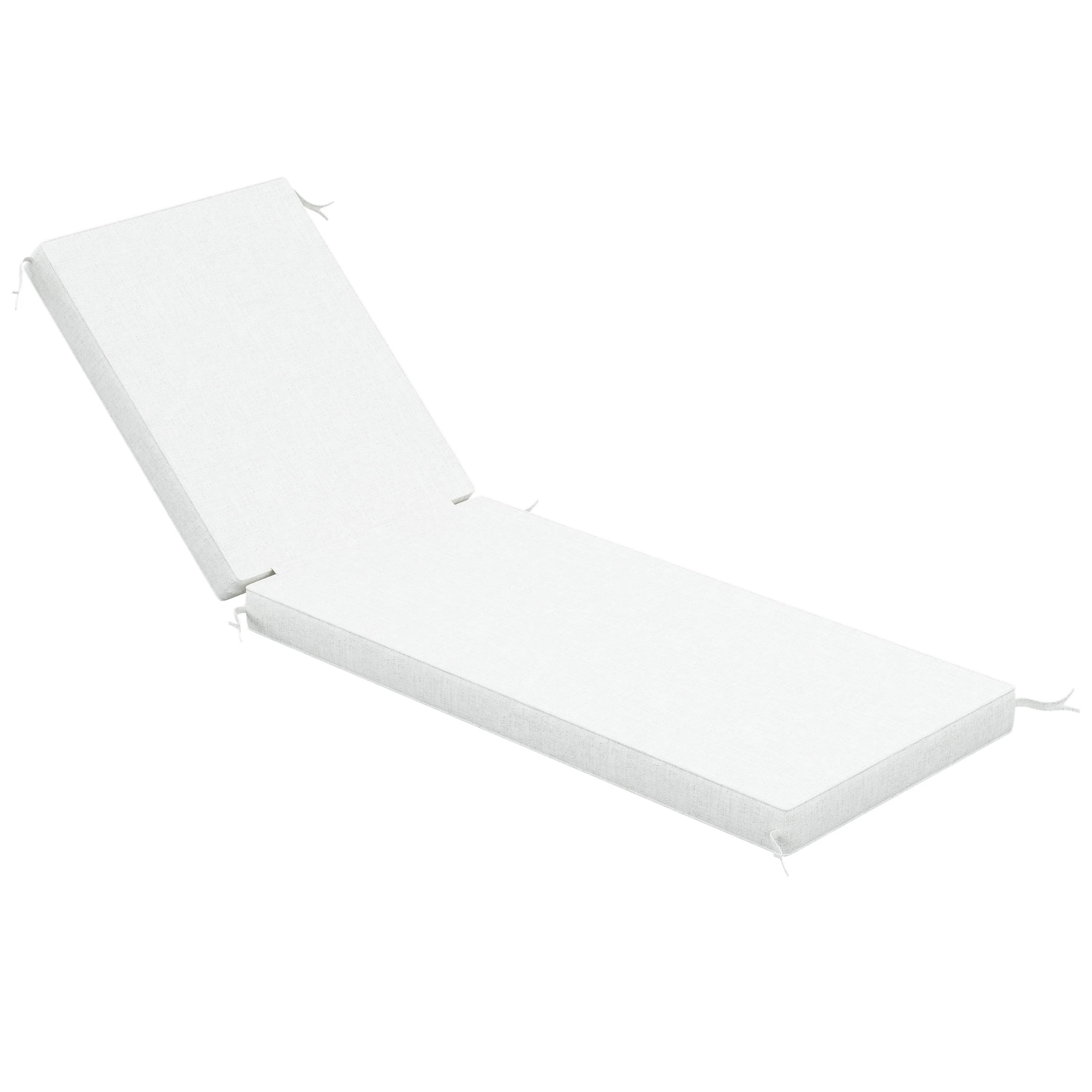 Sunbrella Outdoor 3'' Chaise Lounge Seat / Back Cushion | Wayfair North America