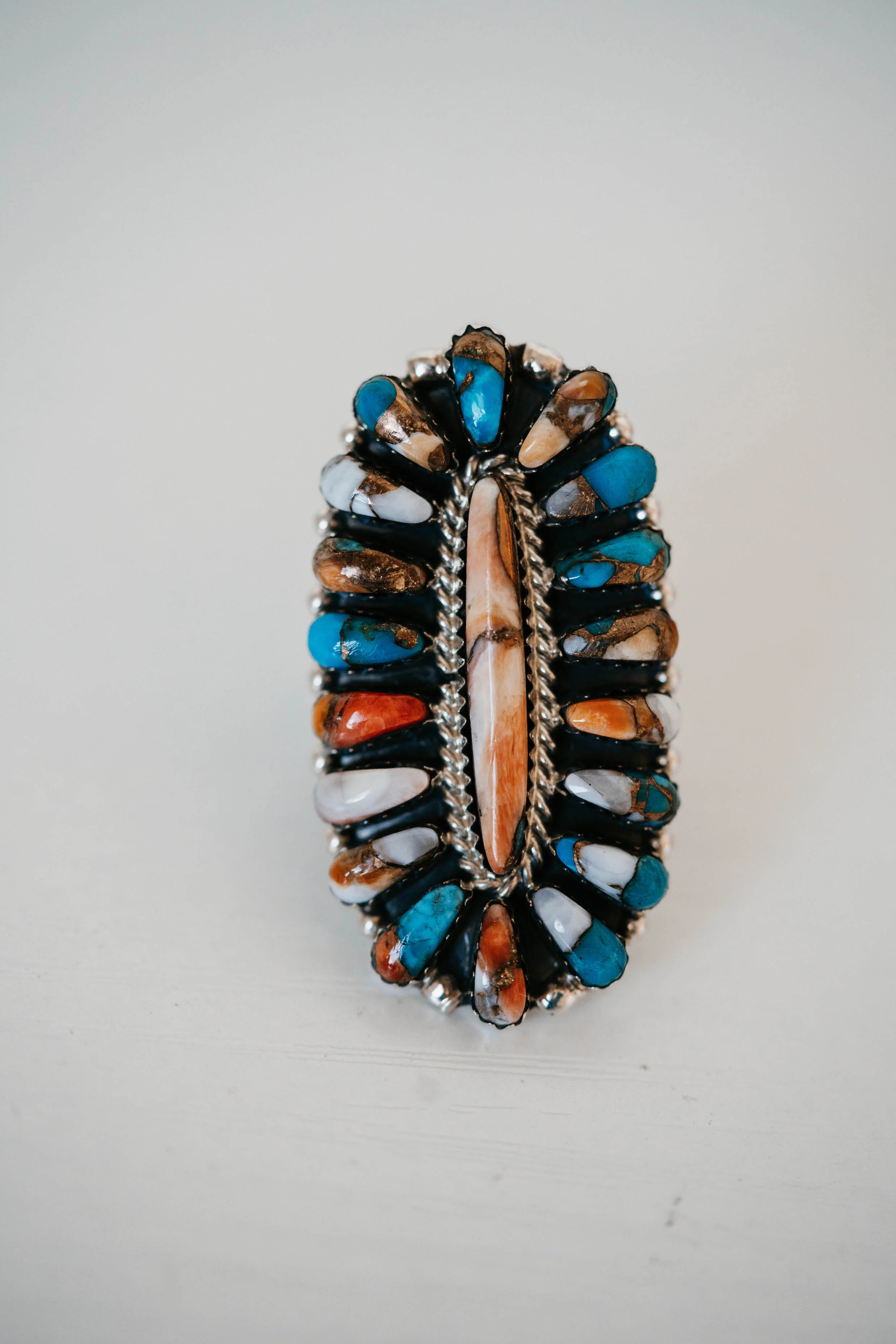 Latham Ring | Spiny Turquoise - FINAL SALE | Goldie Lew Jewelry