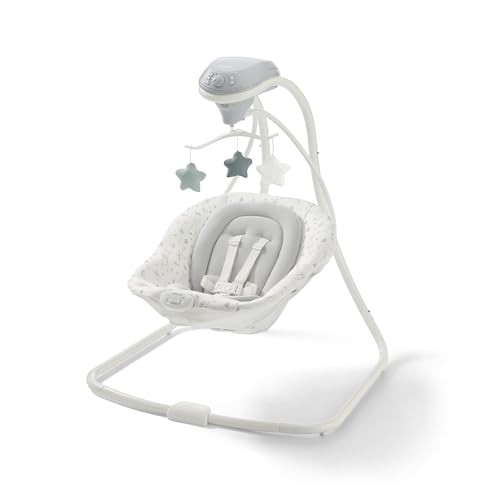 Graco Simple Sway Portable Baby Swing for Infants, Newborn Swing with 15 Songs and Sounds, Great Gift for New Parents, Baby Registry Must Have | Amazon (US)