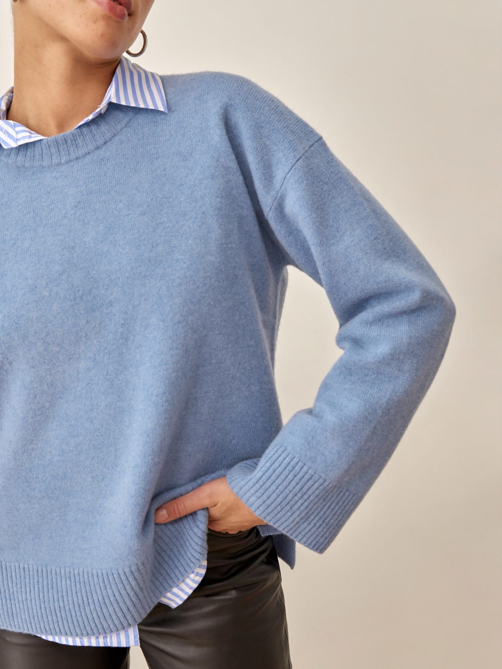 Enda Regenerative Wool Sweater | Reformation (US & AU)