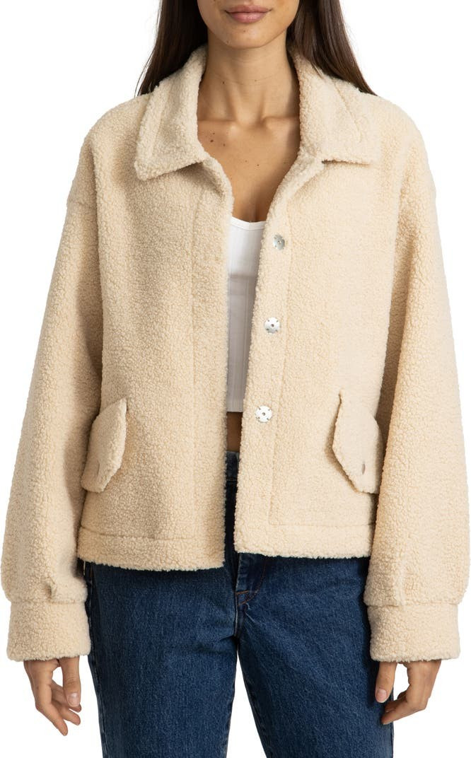 Bonded Faux Shearling Jacket | Nordstrom | Nordstrom