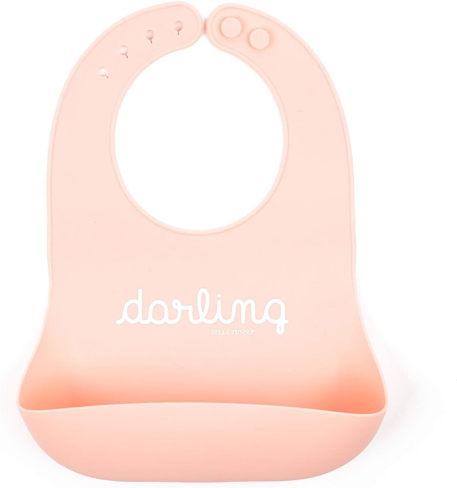 Bella Tunno Wonder Bib - Adjustable Silicone Baby Bibs for Girls, Durable and Waterproof BPA Free... | Amazon (US)