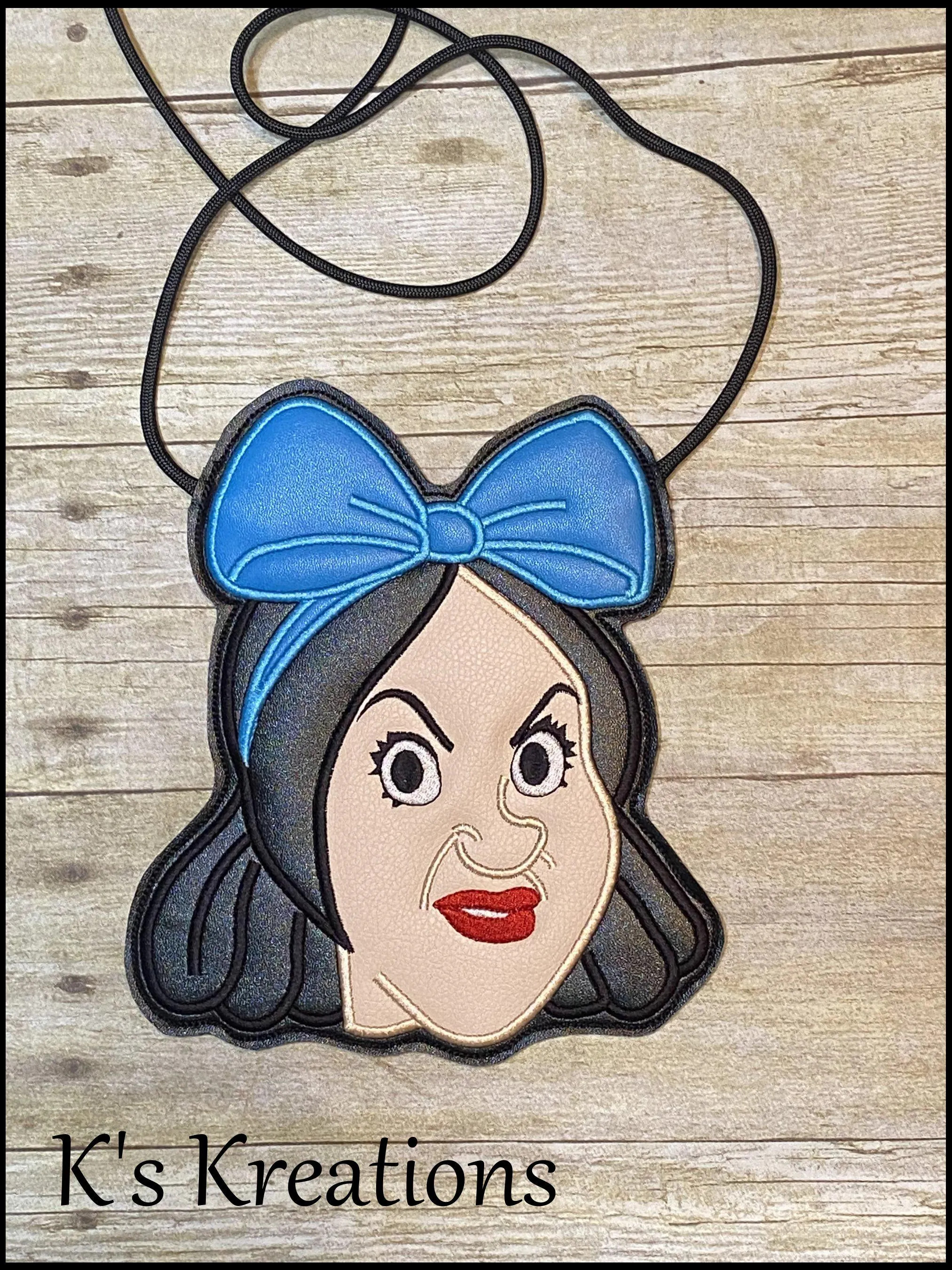 Cinderella Drizella Crossbody Bag, Girls Disney Crossbody Purse, Ugly Stepsister Flat Purse, Cind... | Etsy (Global)