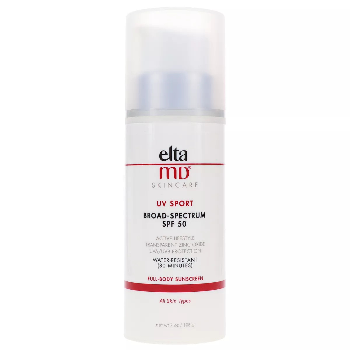 Elta MD UV Sport SPF 50 Broad Spectrum Water Resistant Sunscreen 7 oz | Target