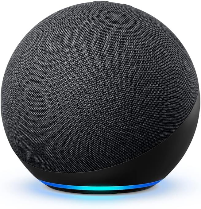 All-new Echo (4th Gen) | With premium sound, smart home hub, and Alexa | Charcoal | Amazon (US)