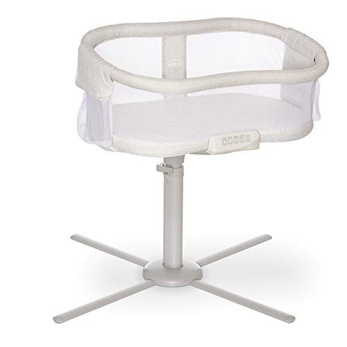 HALO BassiNest Swivel Sleeper, Baby Bassinet, Soothing Center with, Vibration and Sound, Premiere Series, Pebble | Amazon (US)