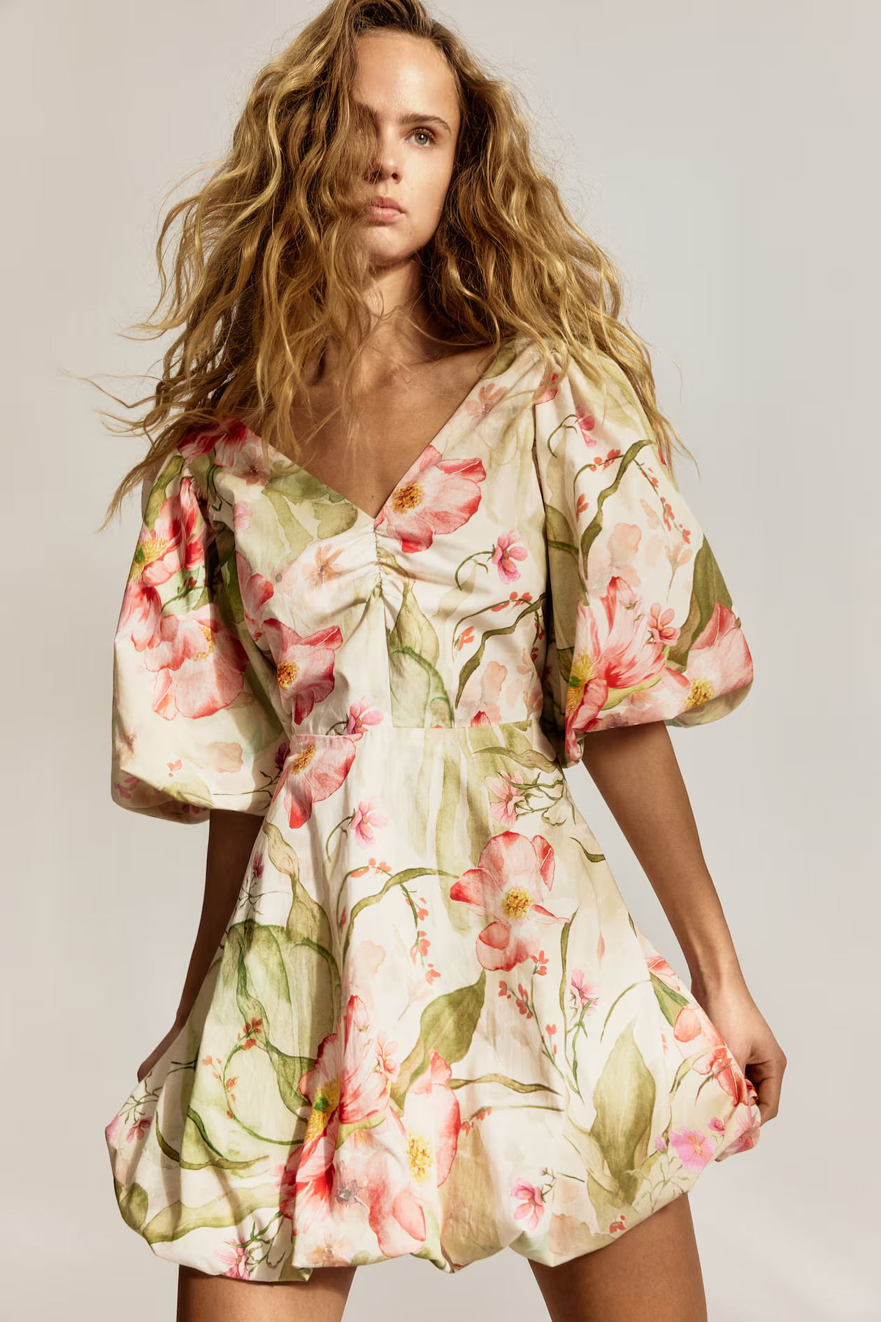 Tie-back Puffy Dress | H&M (US + CA)