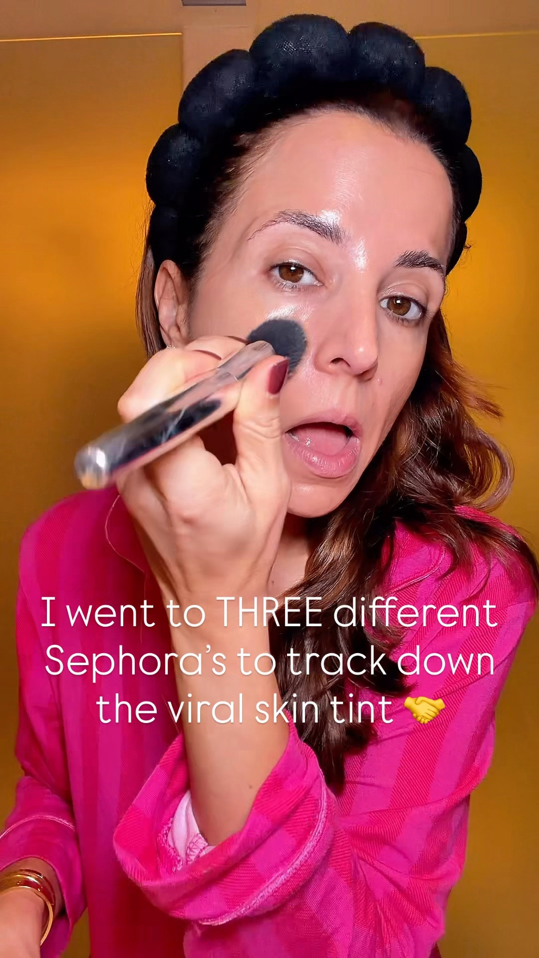 I hunted down 12 viral finds! Here are my thoughts.. The viral skin tint with fragmented collagen. Has SPF 20 in it. Beauty favorites. Anti-aging products.