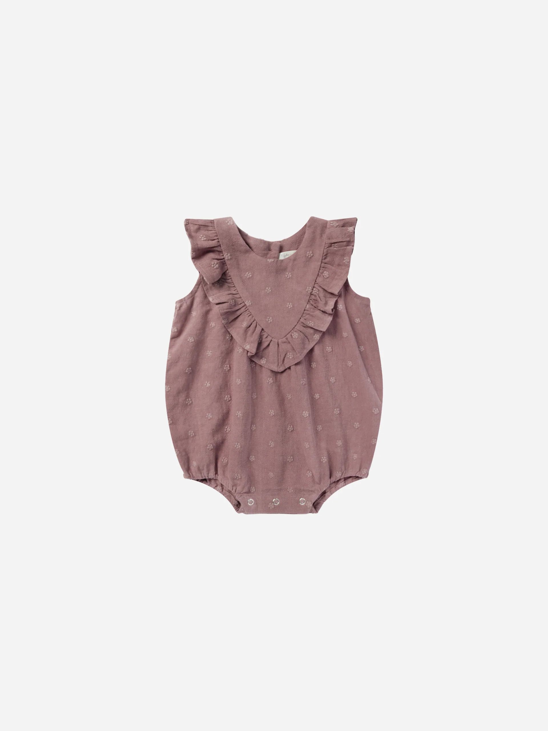 Maisie Romper || Mulberry Daisy | Rylee + Cru