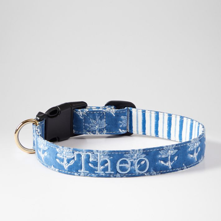 Block Print Dog Collar | Mark and Graham