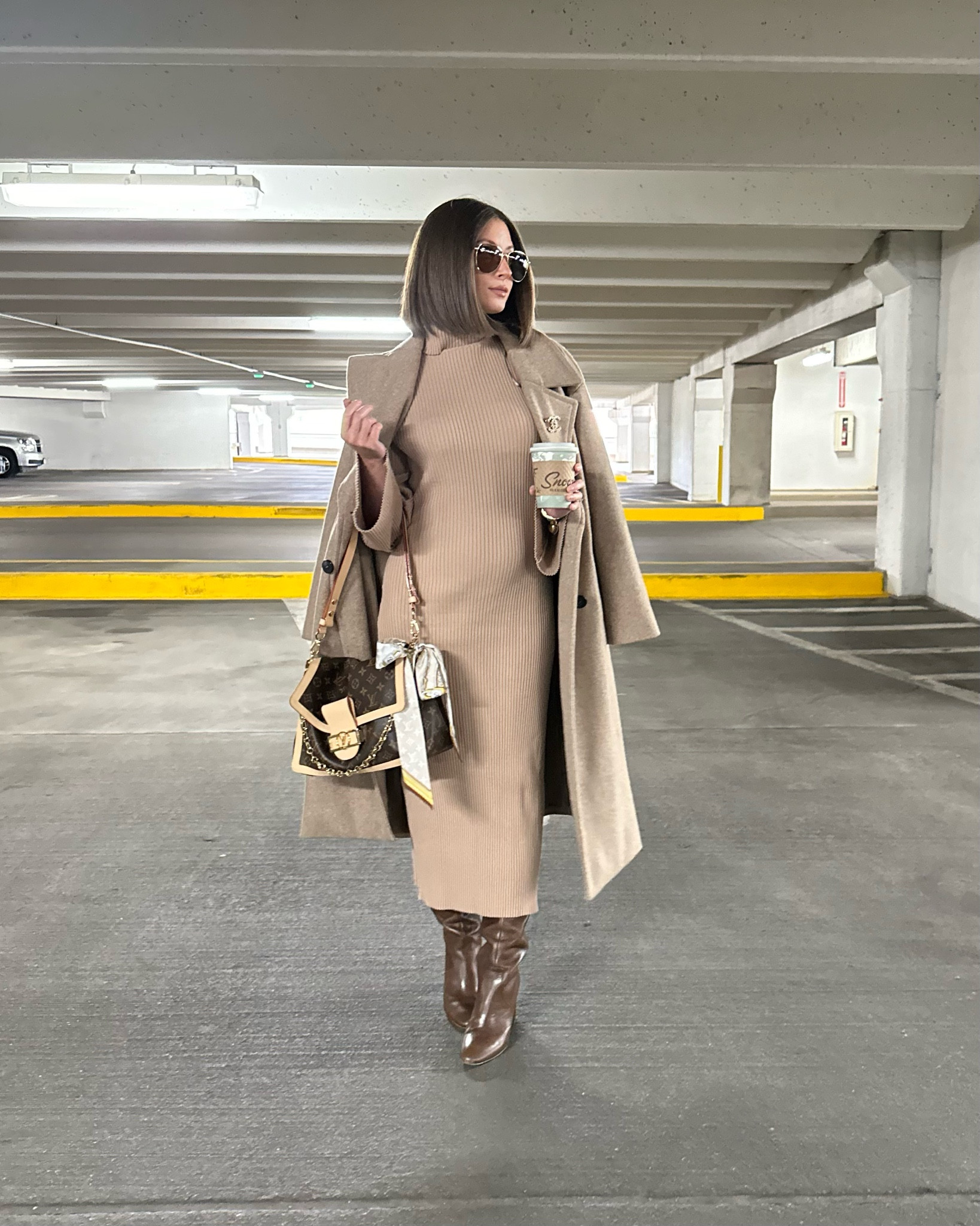 bumpsuit sweater dress (tts, xs - on sale!)
loeffler randall knee high boots (tts)


#LTKBump #LTKTravel #LTKStyleTip