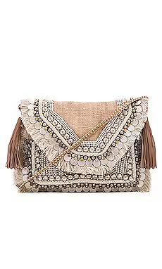 SHASHI Leela Clutch in Natural from Revolve.com | Revolve Clothing (Global)