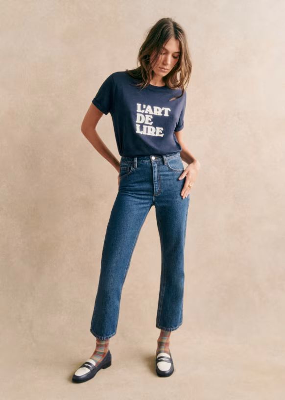 L'art de Lire T-shirt - Solidarity Creation | Sezane Paris