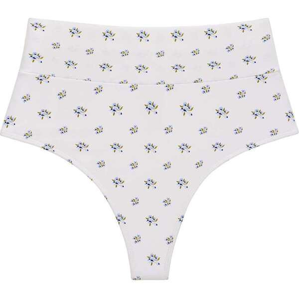 Added Coverage High Rise Bikini Bottom, Heidi Floral | Maisonette