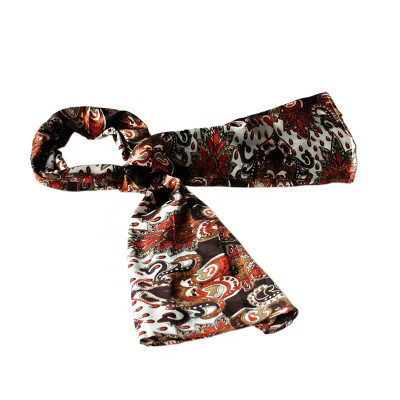 Slickblue Chic Paisley Print Silk Scarf – Lightweight, Soft & Stylish Accessory for Any Outfit, Small | Target