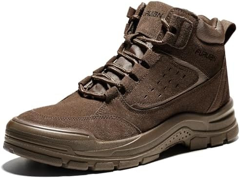 Furuian Steel Toe Boots for Men Women Comfortable Lightweight Work Boots for Men Slip Resistant H... | Amazon (US)