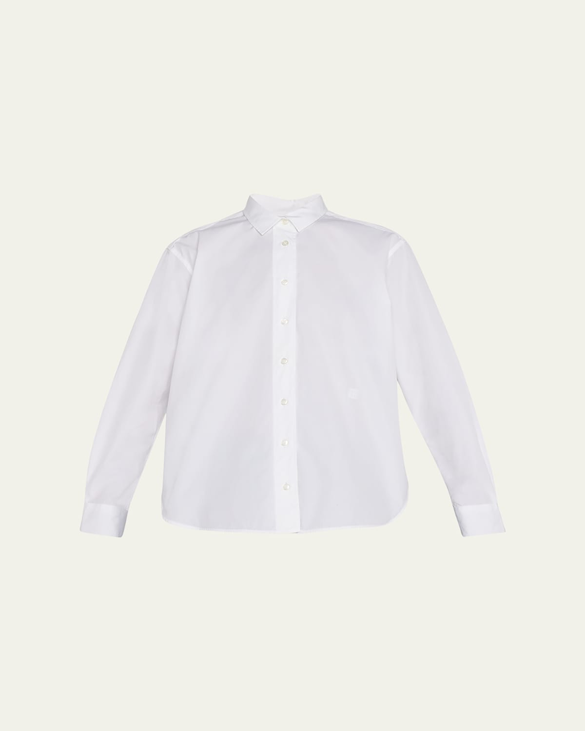 Organic Cotton Button-Front Shirt | Bergdorf Goodman