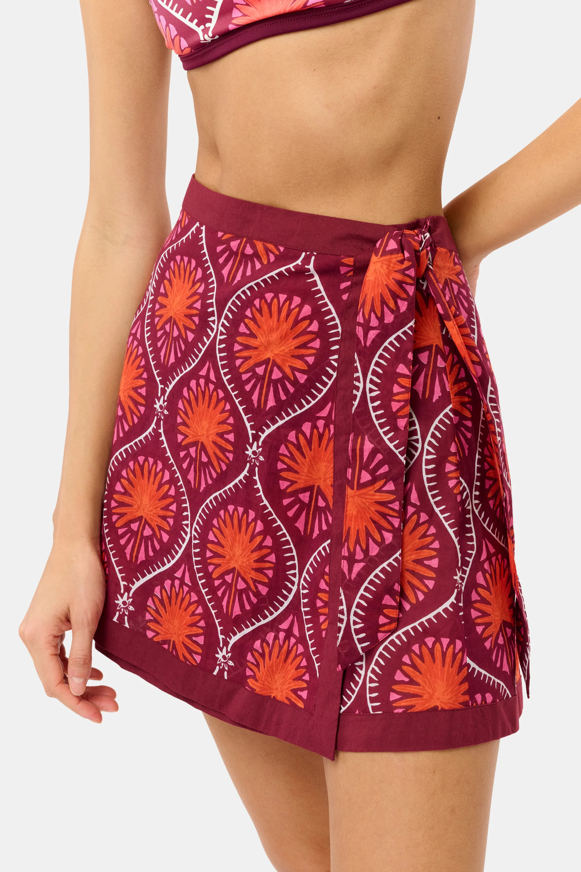 Palm Fronds Marisol Wrap Pareo | Roller Rabbit