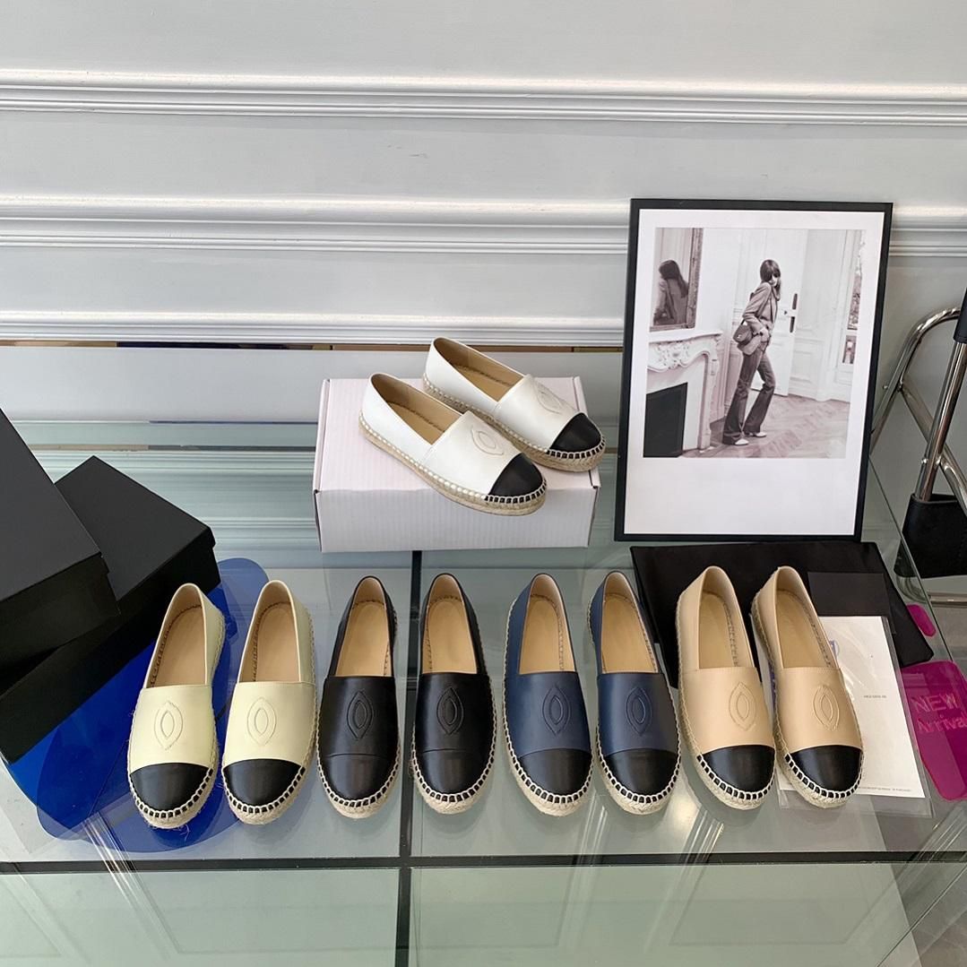 Espadrilles Designer Shoe Luxury Sneaker Woman Casual Shoe Canvas Real Leather Loafers Classic De... | DHGate