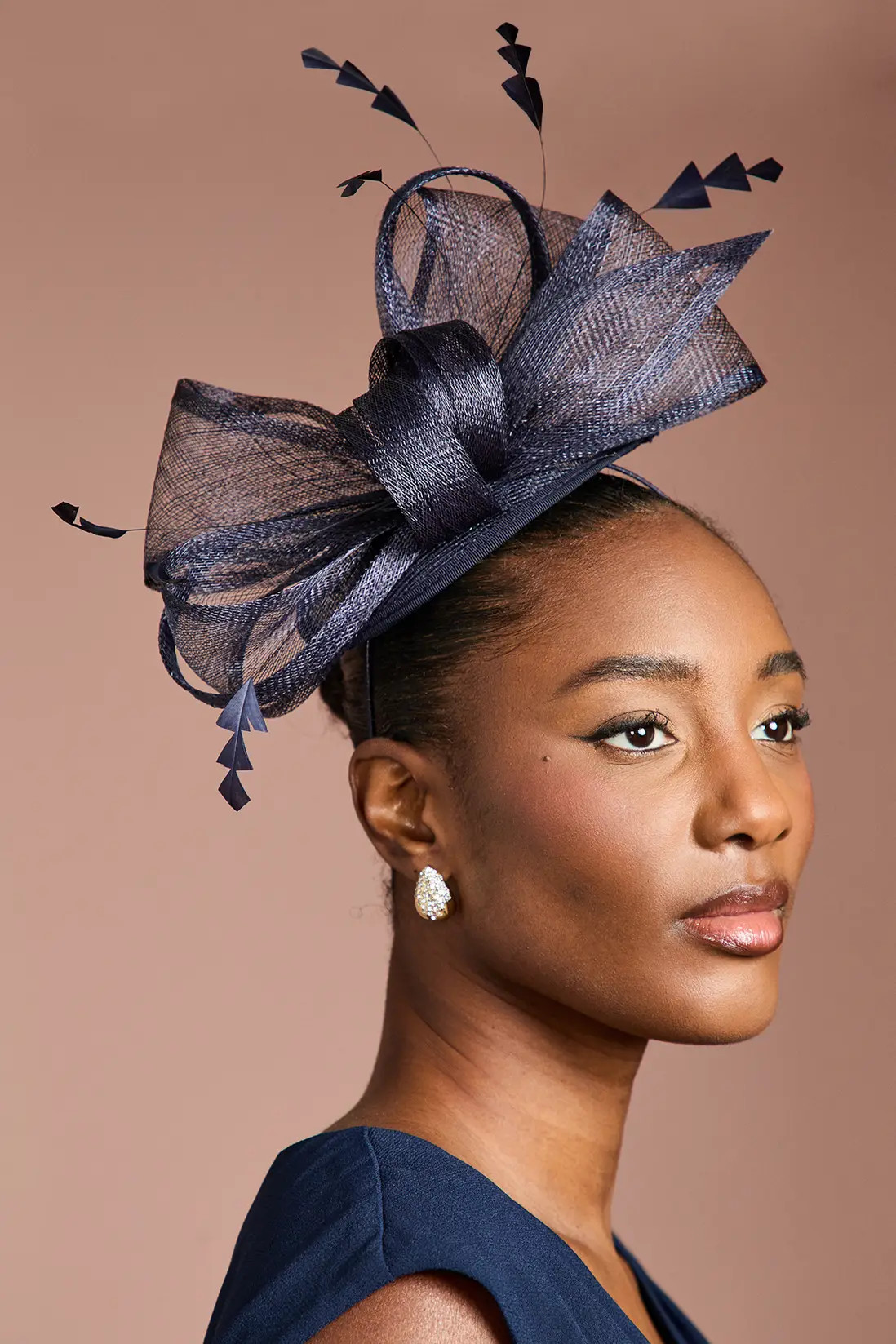 Hats | Bow and Feather Fascinator | Coast | Karen Millen US