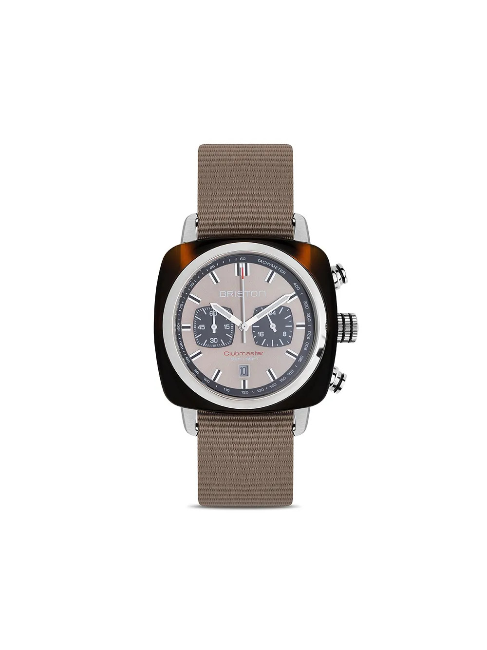 Briston Clubmaster Sport Chrono 42mm | Brown | FARFETCH CA | Farfetch Global