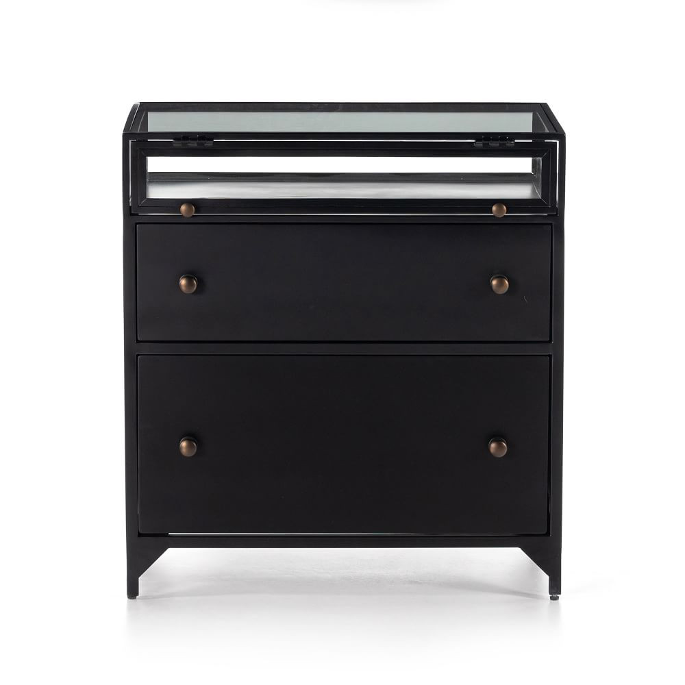 Shadow Box Nightstand (28") | West Elm (US)