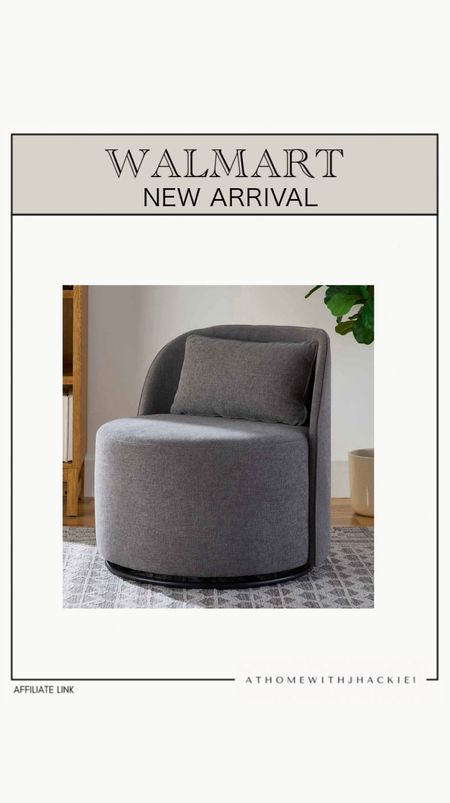 Walmart new arrival, swivel chair, accent chair, living room, home office 

#LTKHome #LTKStyleTip