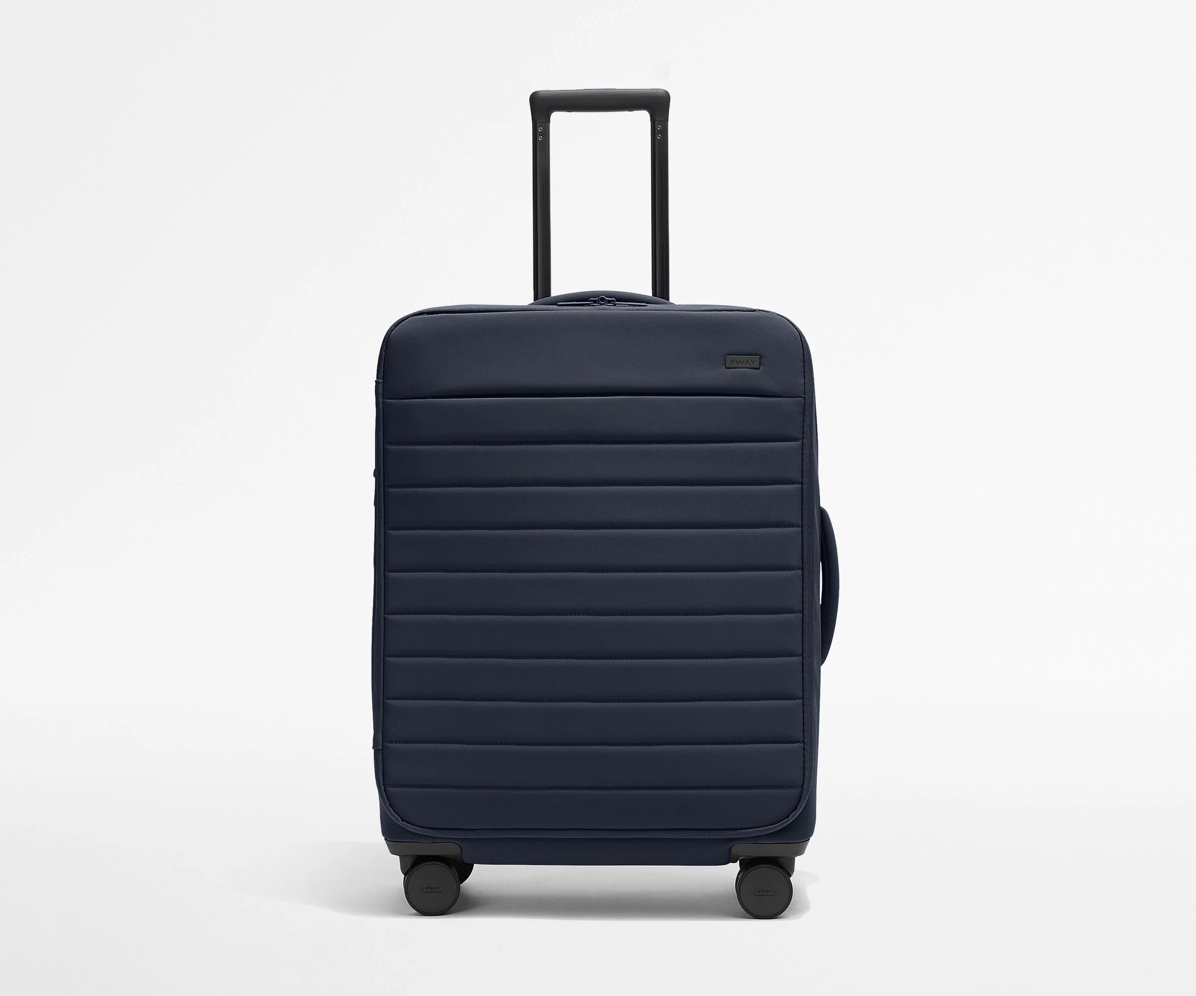 Navy Blue Medium Soft Shell Suitcases: Checked Luggage | Away | Away