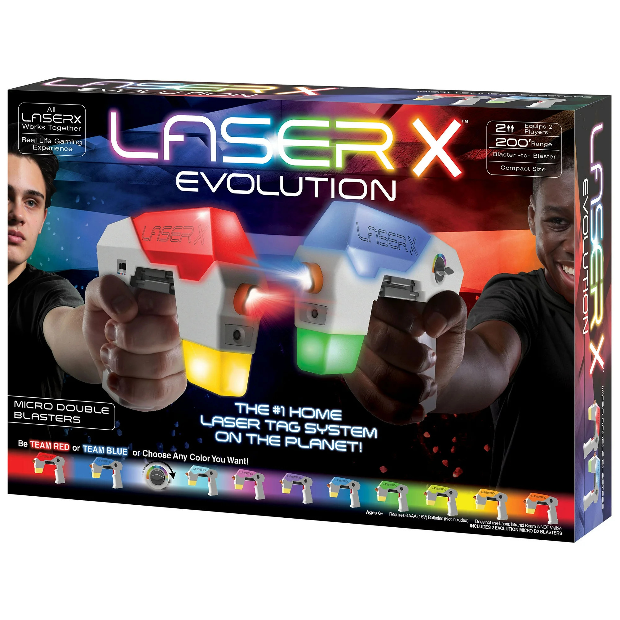 Laser X Evolution Micro Double Blasters - Walmart.com | Walmart (US)