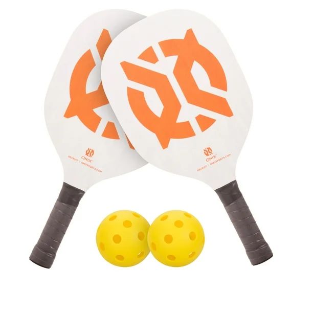 Onix Recruit Pickleball Starter Set Includes 2 Paddles and 2 Pickleballs For All Ages and Skill L... | Walmart (US)