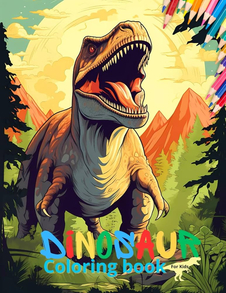 Dinosaur Coloring Book for Kids ages 6-12: Realistic Illustrations for Boys & Girls. Great Gift f... | Amazon (US)