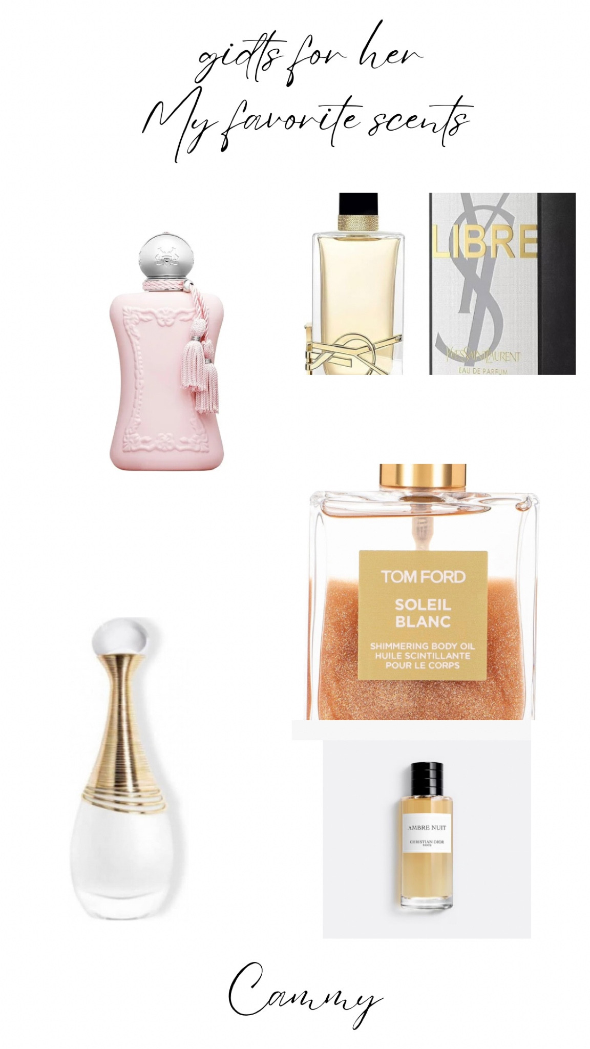 These are my absolute favorite scents ! Am am known for my scents and trust me you will be stopped when you wear these #scents #perfume #giftguidesforher 

Follow me at cammyrobinson for midsize 🫶

#LTKGiftGuide #LTKCyberWeek