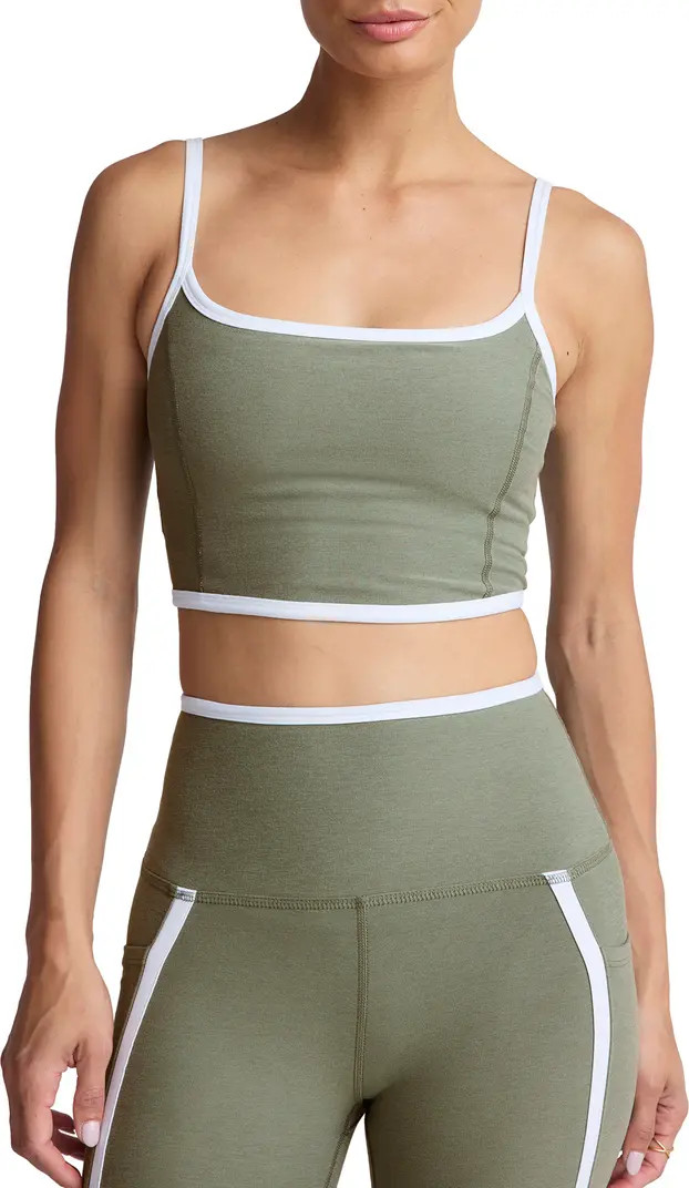 New Moves Space Dye Crop Camisole | Nordstrom
