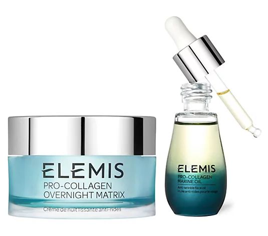 ELEMIS Pro-Collagen Overnight Hydration Duo | QVC