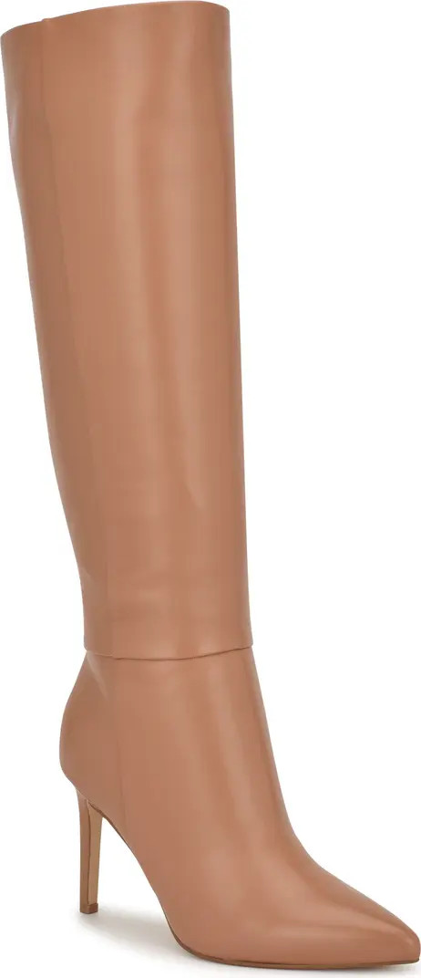 Richy Pointed Toe Knee High Boot (Women) | Nordstrom
