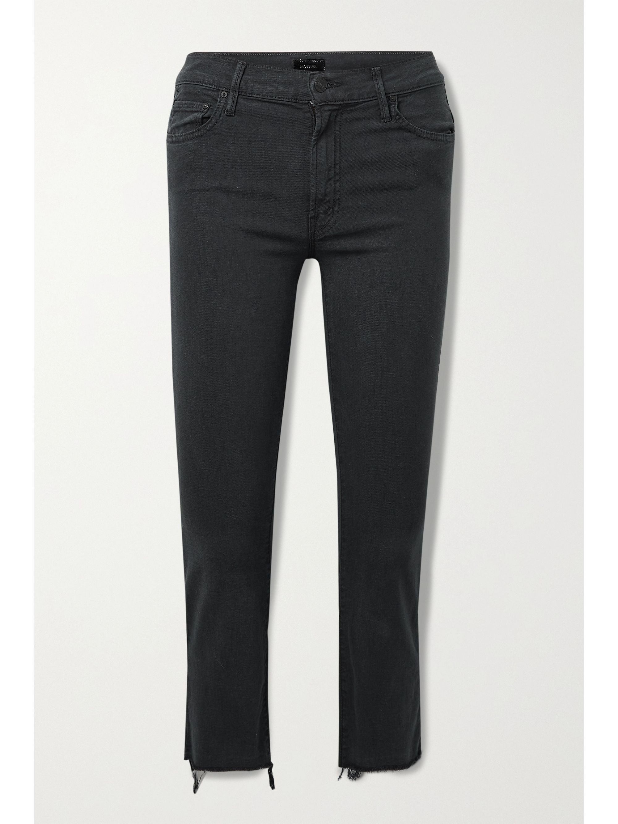 The Insider Crop frayed high-rise flared jeans | NET-A-PORTER (US)